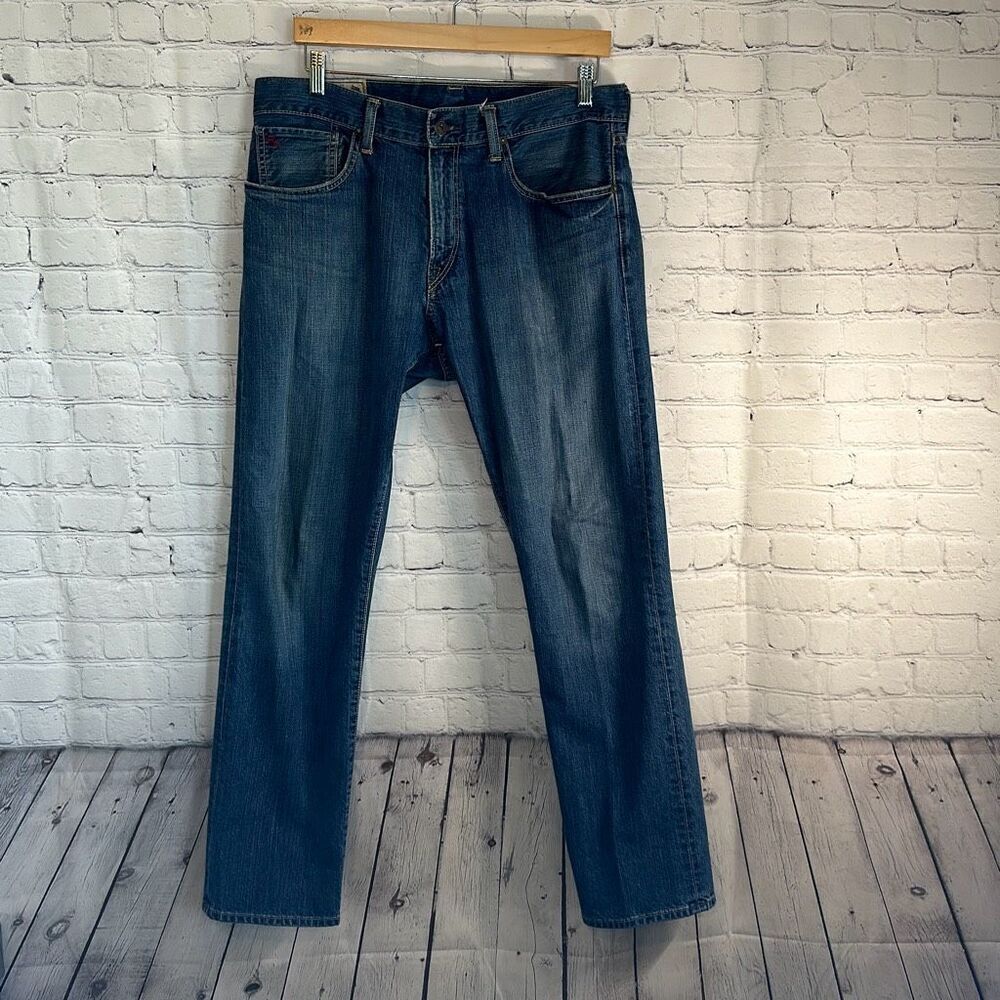Polo Ralph Lauren‎ Mens Hampton Straight Leg Jeans size 32 x 30 Blue